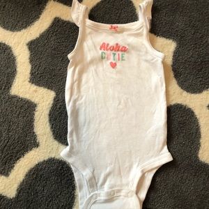 Carters Aloha Cutie Onesie